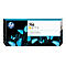 HP Tintenpatrone. Aufdruck: Designjet 746, gelbe Tinte. Verpackung mit Schmetterlingsmotiv.