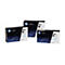 Drei HP-Laserdrucker-Toner-Kartuschen nebeneinander; 89A, 89X und 89Y.