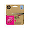 Eine HP Tintenpatrone in Magenta. Auf der Verpackung befindet sich das HP-Logo, die Produktbezeichnung 937e und der Hinweis 'EvoMore'.