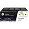 HP Color LaserJet 410X (CF252XM) Toner, cyan+ magenta + gelb SET, original