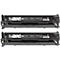 HP Color LaserJet CB540AD printcassette zwart, 2 stuks
