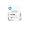 Verpackung einer HP Druckerpatrone, weiß mit HP Logo und Produktinformationen.