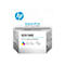 HP Tintenpatrone, weißer Hintergrund, Logo, Text: Original HP Ink, 6ZA18AE, Tri-colour Printhead, Recycling-Logo.