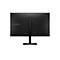 Die schwarze Rückseite eines Omen Gaming-Monitors auf einem Standfuß vor weißem Hintergrund.