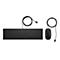 HP Pavilion 400 - Tastatur-und-Maus-Set - USB - Deutsch - Jet Black