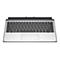 HP Premium - Tastatur - mit ClickPad - hinterleuchtet - POGO pin - Deutsch