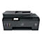 Schwarzer HP Smart Tank Plus 655 Drucker. Das Gerät verfügt über ein Bedienfeld, Farbpatronen-Anzeigen und das HP-Logo.