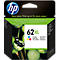 HP Tintenpatrone Nr. 62XL Tri-Color C2P07AE, original