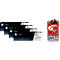 HP voordeelset Color LaserJet 131A (CYMK) printcassette zwart + Celebrations, GRATIS