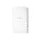 Weißer Access Point mit dem Logo 'aruba'.