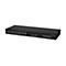 HPE 5140 EI Switch R8J41A in schwarzem Metallgehäuse vor weißem Hintergrund.