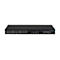 Schwarzer HPE 5140 EI Netzwerk-Switch vor weißem Hintergrund mit 24 Ports und vier SFP+ Anschlüssen.