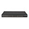 Schwarzer HPE 5140 EI Netzwerk-Switch mit 48 LAN-Ports und 4 SFP-Anschlüssen vor weißem Hintergrund.