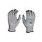 HPPE gebreide handschoen met snijbescherming Dondra, met PU microschuimcoating, 12 paar, m. L
