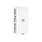 Weißer Huawei WiFi Router mit Huawei Logo, Schriftzug WiFi und roter Linie.