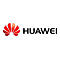 Das rote Huawei Logo bestehend aus einem fächerförmigen Symbol und dem schwarzen Schriftzug HUAWEI.