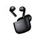Schwarze Huawei In-Ear-Kopfhörer mit Ladecase vor weißem Hintergrund.