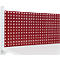 Hüdig+Rocholz Lochrückwand System Flex, 1000 x 200 mm, flexibel höheneinstellbar