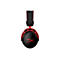 Schwarzes Gaming-Headset mit roten Akzenten und HX-Logo auf weißem Hintergrund.