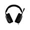 Schwarzes Gaming-Headset mit Mikrofon vor weißem Hintergrund.
