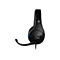 Schwarzes HyperX-Gaming-Headset mit Mikrofon, PlayStation-Logo und HyperX-Logo.