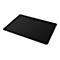 Tapis de souris rectangulaire noir, coins arrondis, logo HyperX.