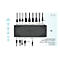 i-Tec - Dockingstation - USB-C / USB 3.0 / Thunderbolt 3 / Thunderbolt 4 - 2 x HDMI, 2 x DP++ - 1GbE - 130 Watt