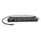 i-Tec USB-C Metal Ergonomic 4K 3x Display Docking Station + Power Delivery - Dockingstation - USB-C / Thunderbolt 3 - VGA, HDMI, DP - GigE