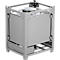 IBC-Container SCHÄFER BTA PTFE, 1000 l, UN-Zulassung, Sicherheitsventil, stapelbar, auf Transportgestell, Edelstahl 1.4404 (V4A), B 1015 x T 1215 x H 1550 mm