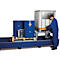 IBC-Station ASECOS, Stahl, mit Gitterrost, Abfüllblock u. Staplerschuhen, 1000 l Auffangvolumen, B 3280 x T 1300 x H 820 mm, lackiert o. verzinkt