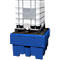 IBC Station PE Stellfl. mit PE-Gitterrost 1280x1660x860 mm