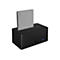 ICY BOX IB-1121-U3 - HDD-Dockingstation mit Datenanzeige, Netzanzeige, Ein/Aus-Schalter Schächte: 1 - 2,5' / 3,5' gemeinsam genutzt (6,4 cm/8,9 cm gemeinsam genutzt) - SATA 6Gb/s - USB 3.2 (Gen 1) - Schwarz