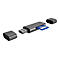 ICY BOX IB-CR201-C3 - Kartenleser - micro USB / USB / USB-C 3.2 Gen 1