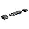 ICY BOX IB-CR201-C3 - Kartenleser - micro USB / USB / USB-C 3.2 Gen 1