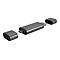 ICY BOX IB-CR201-C3 - Kartenleser - micro USB / USB / USB-C 3.2 Gen 1