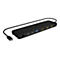 ICY BOX IB-DK2116AC - Dockingstation - USB-C 3.2 Gen 2 / Thunderbolt 3 / Thunderbolt 4 - 2 x HDMI, DP - 1GbE