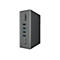 Graue Dockingstation mit vielen AnschlÃ¼ssen. Oben: Kartenleser. Unten: Audio und weitere USB-Ports.
