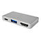ICY BOX IB-DK4030-2C - Dockingstation - USB-C / Thunderbolt 3 - HDMI