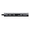 Graues elektronisches GerÃ¤t mit verschiedenen AnschlÃ¼ssen, darunter USB-C, HDMI und SD-Karten-Slot.