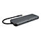 ICY BOX IB-DK4060-CPD - Dockingstation - für Notebook - USB-C 3.2 Gen 2 - 2 x HDMI, DP - 1GbE