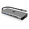 ICY BOX IB-DK4061-CPD - Dockingstation - USB-C - 2 x HDMI - 1GbE - 100 Watt
