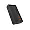 Schwarze Dockingstation mit SD-Kartenleser, USB-C und USB-A Anschlüssen.