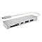 ICY BOX IB-HUB1413-CR - Dockingstation - USB-C