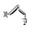 ICY BOX IB-MS503-T - Befestigungskit - einstellbarer Arm - für Monitor - Schwarz, Silber