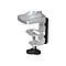 ICY BOX IB-MS504-T - Befestigungskit - einstellbarer Arm - für 2 Monitore - Schwarz, Silber