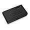 Schwarzes ICY DOCK GehÃ¤use fÃ¼r Festplatten. Oben steht 2.5 SATA, M.2 NVMe/SATA. USB-C Anschluss.