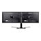 Iiyama DS1002D-B1 - Aufstellung - einstellbarer Arm - für 2 Monitore - Schwarz
