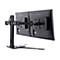 Iiyama DS1002D-B1 - Aufstellung - einstellbarer Arm - für 2 Monitore - Schwarz