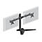 Iiyama DS1002D-B1 - pied - bras réglable - pour 2 moniteurs - noir