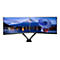 Iiyama DS3002C-B1 - Befestigungskit - einstellbarer Arm - für 2 Monitore - Schwarz